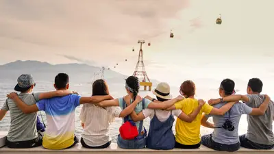 Customer segmentation dashboard showing restaurant audience groups