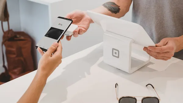Square POS integration with mobile app